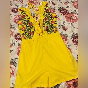 Yellow Romper
